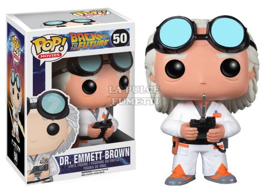 BACK TO THE FUTURE : DR. EMMETT BROWN - VINYL FIGURE #  50 - POP FUNKO MOVIES
